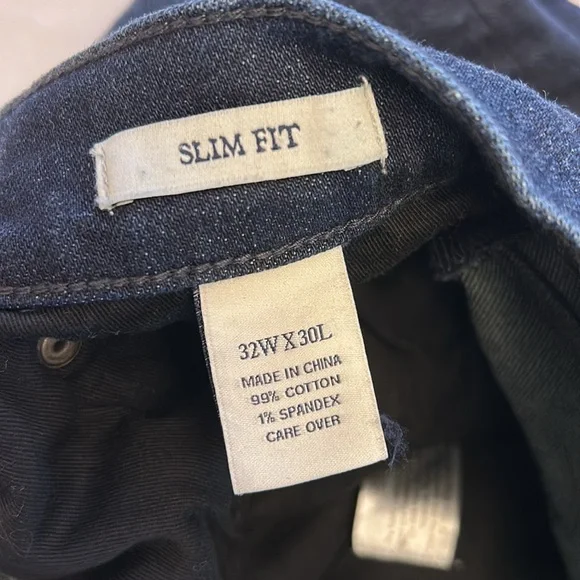 Jos. A. Bank Slim Fit Jeans Size 32 - Picture 3 of 5